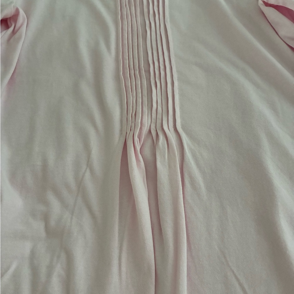 Talbots Pintuck cotton top NWT - Picture 4 of 8